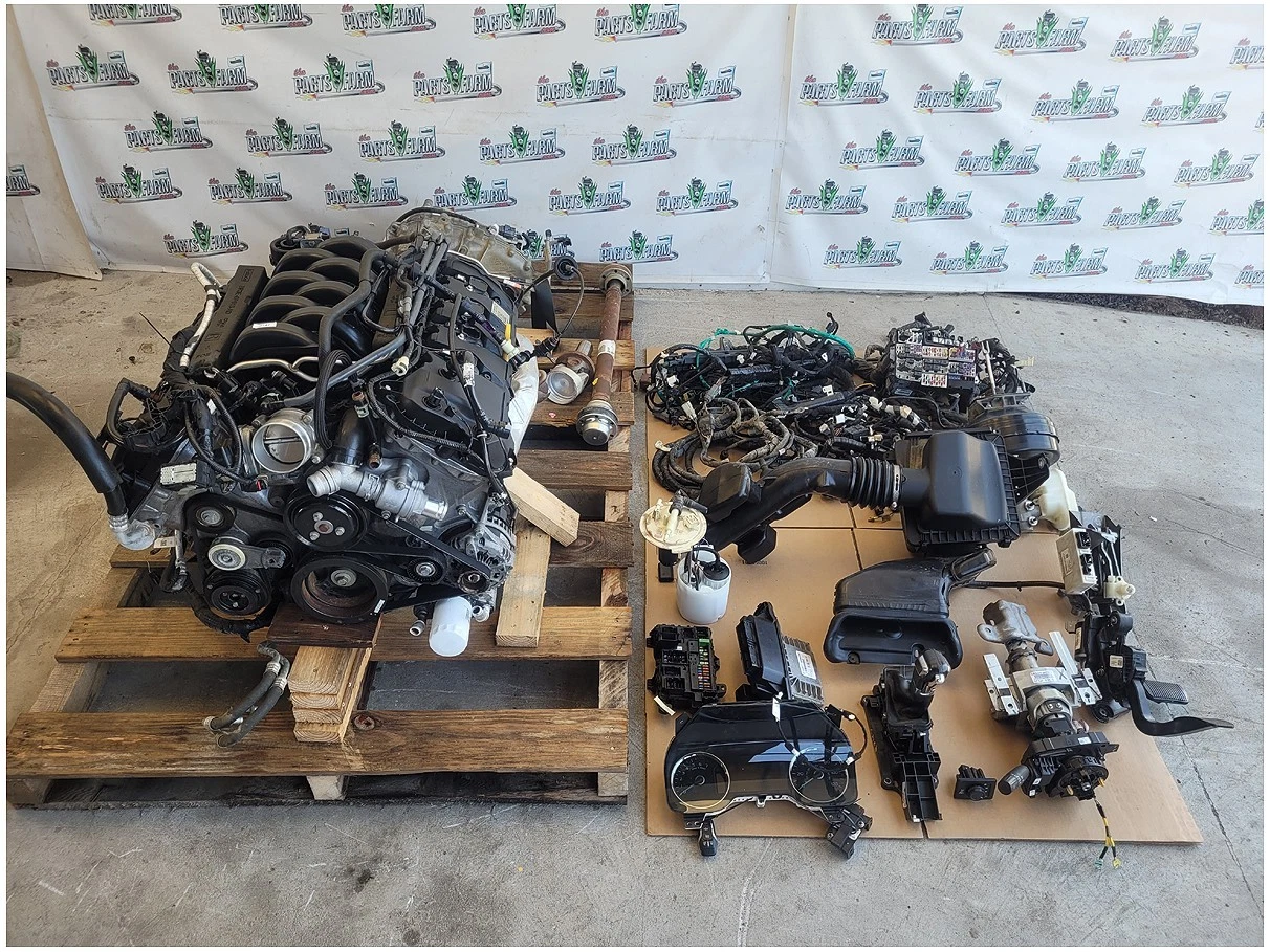2015-2017 FORD F150 COYOTE 5.0 ENGINE AUTOMATIC TRANS 6r80 4x4 F-150 5.0L