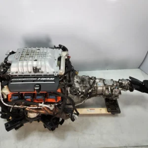 2016 oem dodge challenger 6.2l engine block manual transmission dropout 61k