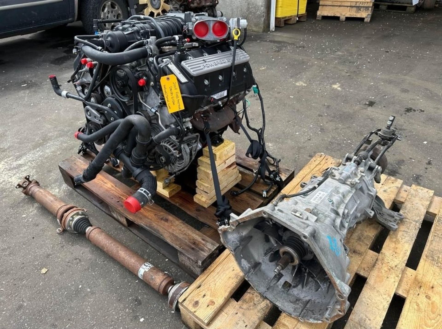 gt500 supercharged mustang engine & 6spd transmission package gt500 supercharged mustang engine & 6spd transmission package