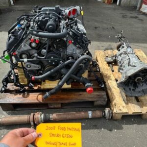 gt500 supercharged mustang engine & 6spd transmission package