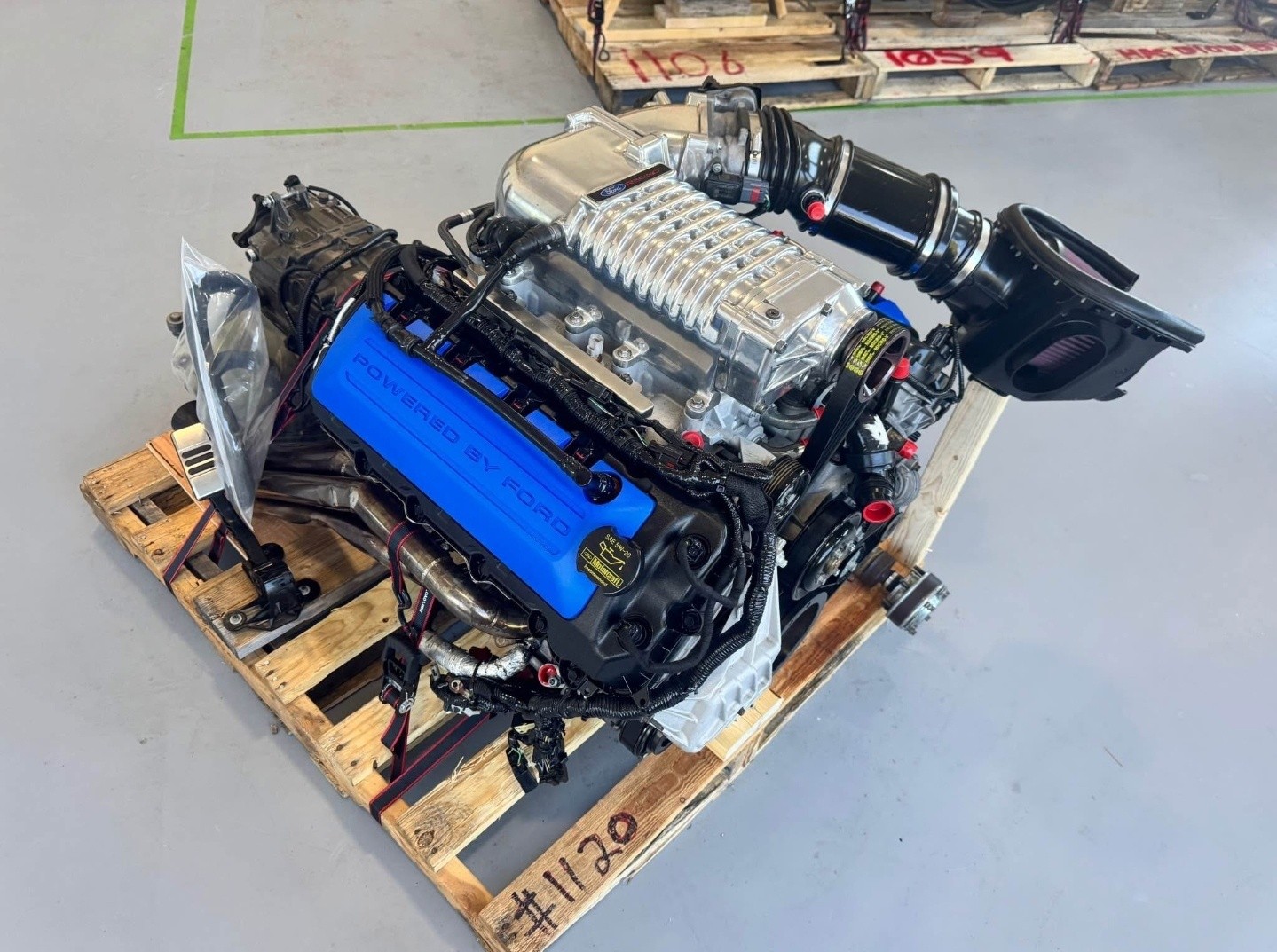 2011 mustang gen 1 coyote mt 82 drivetrain with a whipple supercharger kit 2011 mustang gen 1 coyote mt 82 drivetrain with a whipple supercharger kit