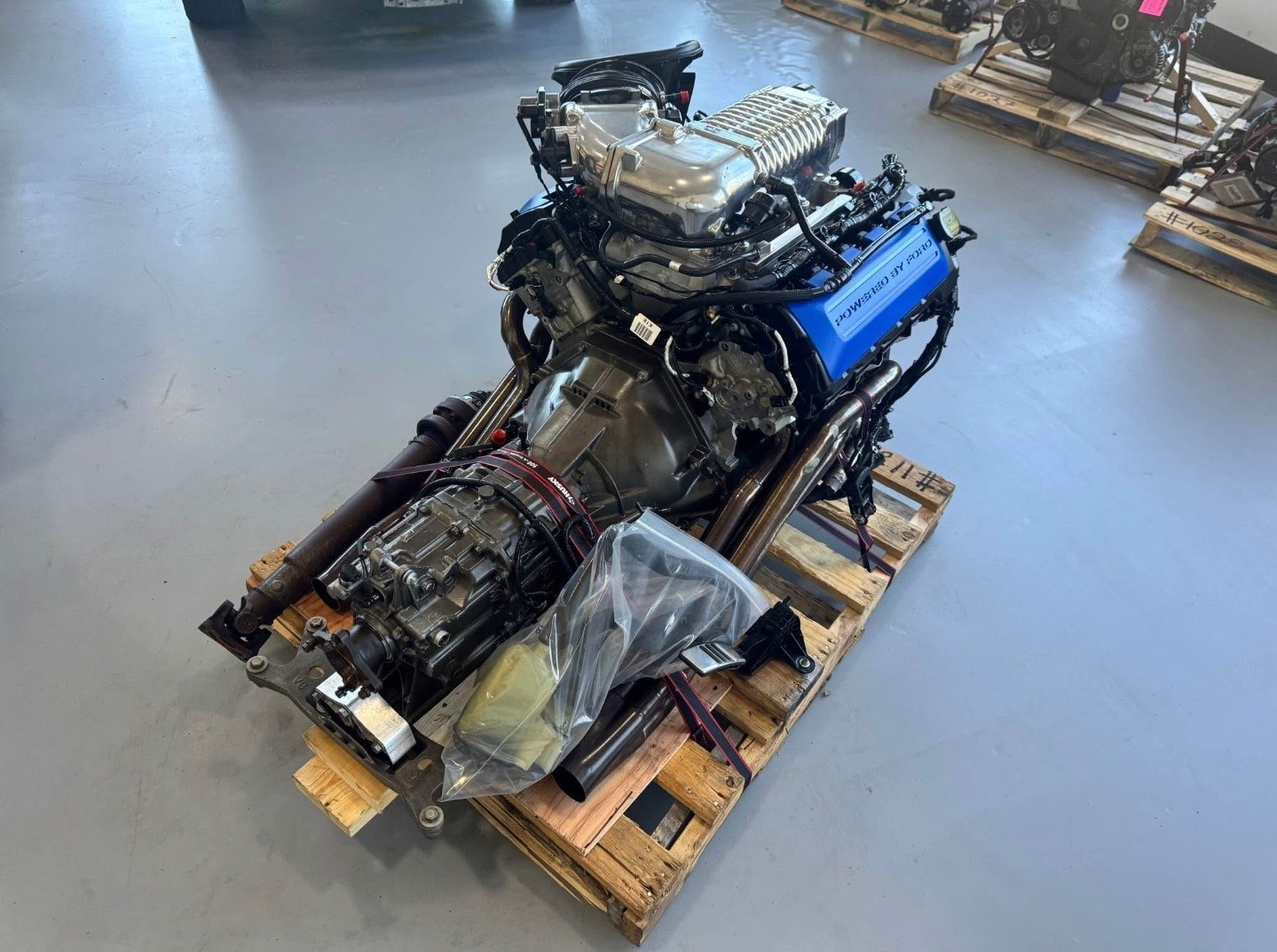 2011 mustang gen 1 coyote mt 82 drivetrain with a whipple supercharger kit 2011 mustang gen 1 coyote mt 82 drivetrain with a whipple supercharger kit